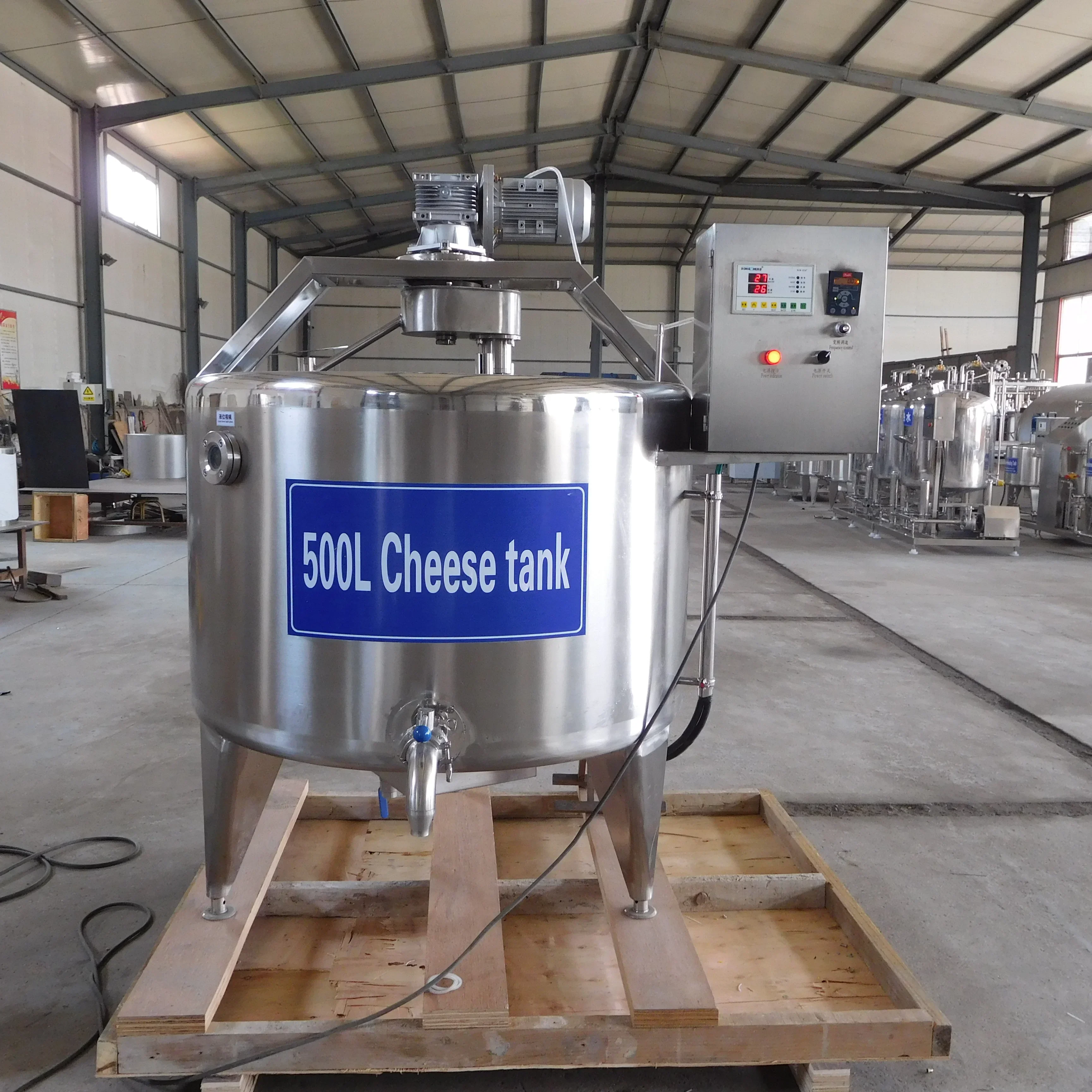 Equipo para la Elaboración de Queso Feta a Pequeña Escala, Máquina para Cocinar y Estirar Queso Mozzarella en Venta