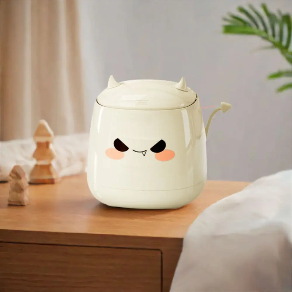 

Stylish Cartoon Countertop Trash Can Simple Design Plastic Desktop Trash Can With Lid Dust Bin Car
