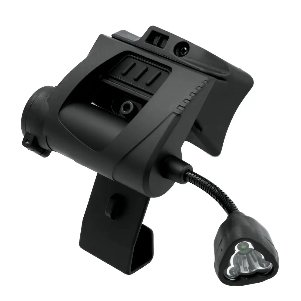 Taktische Helmleuchte, 3 Modi, LED-Taschenlampe, Helmlampe für Outdoor-Nachtbeleuchtung, Laser, Jagd, Militär, Radfahren, Angeln – Detail 10