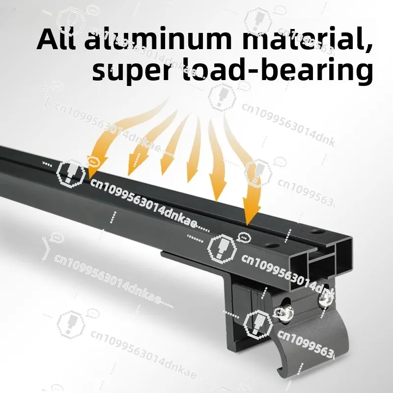 

Универсальная многоцелевая модификация, простой цельноалюминиевый багажник на крышу, перекладина, платформенный зажим, крепежный коготь