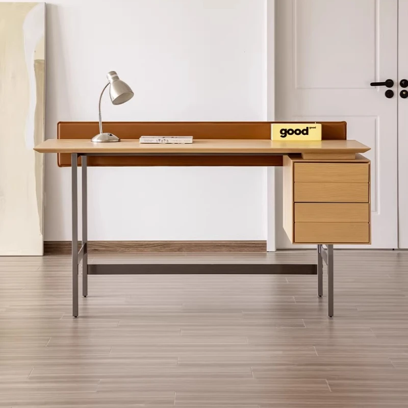 Solid Wood Office Desks Luxury Modern Office Desks High-end Bedroom Durable Office Furniture Scrivanie Per Ufficio ZY40BGZ