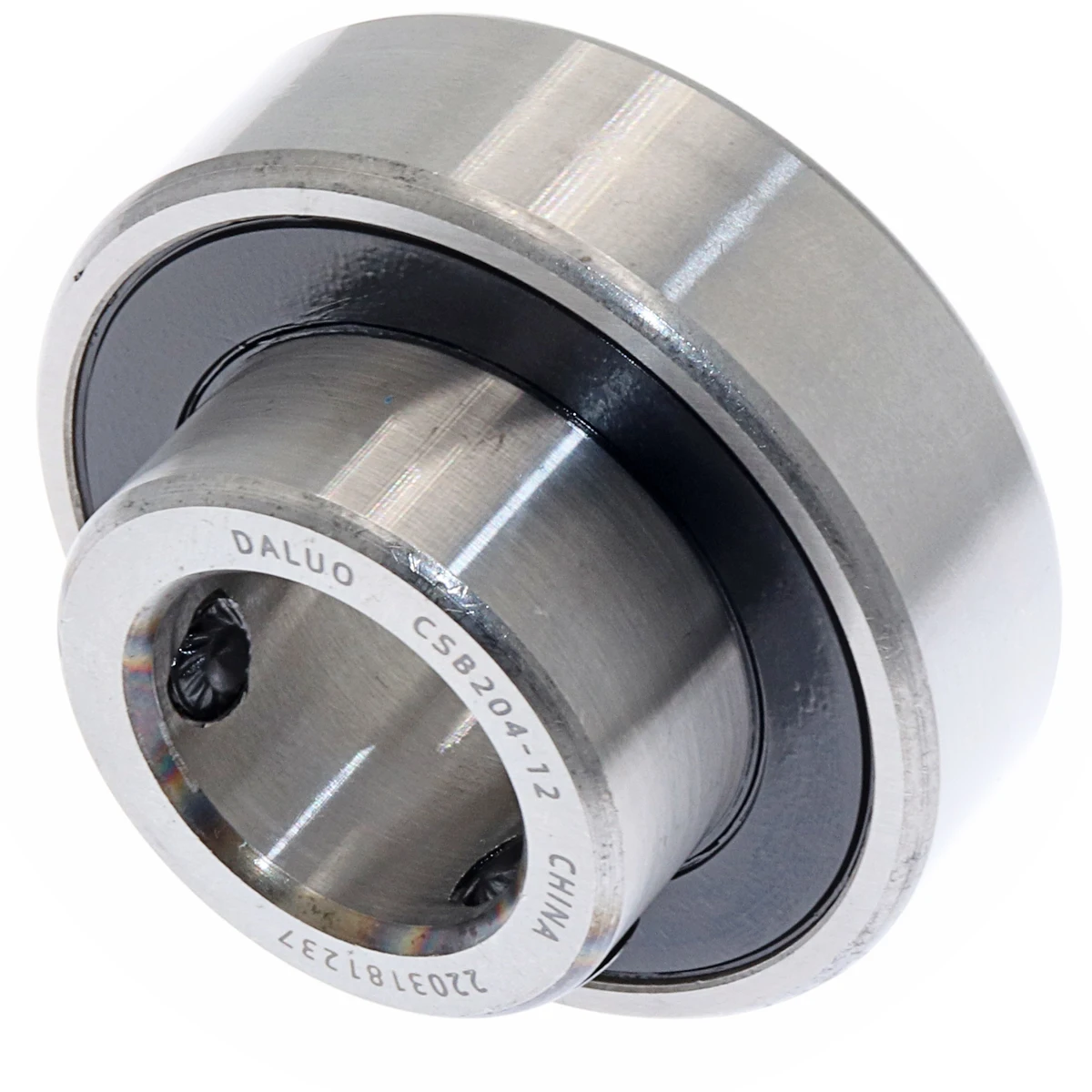 DALUO CSB204-12 19.05mm 3/4inch Spherical Insert Bearing With Setscrew Locking Standard duty Narrow inner ring Chrome Steel