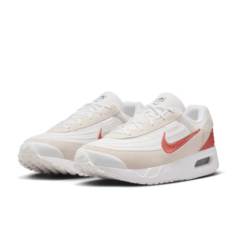 

Nike Visual Air Cushion Stable Visual Air Cushion Men's Jogging Shoes New Air Max Z3 Wear-Resistant Comfortable Running Shoes Beige Red Simple Color Trendy Daily Casual Sports Shoes Internet Celebrity Style Fv1302-100