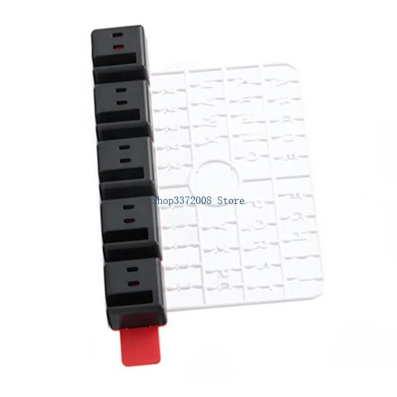  ABS Model Parts Storage Solution with Strong Load Capacity Model Part Holder Easy to Carry for Neat & Tidy Workspaces