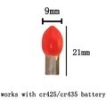 red L no battery