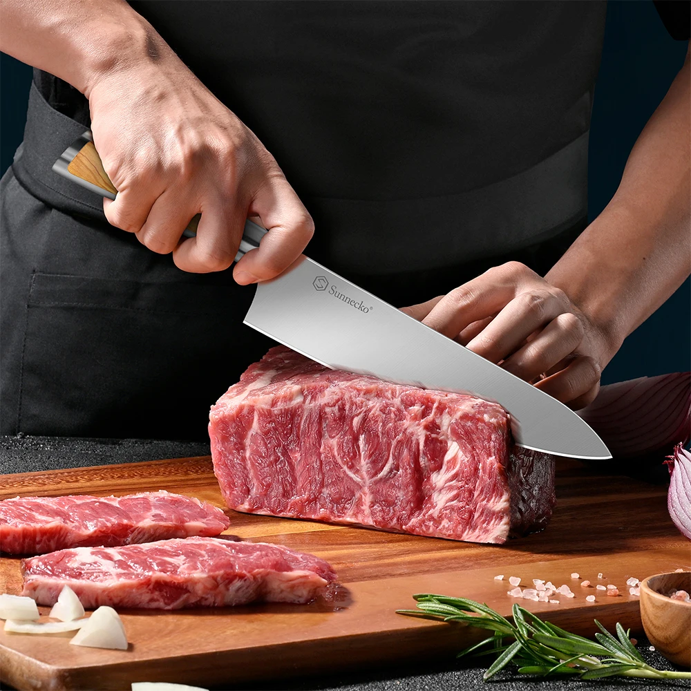มีดเชฟซันเนคโคคุณภาพสูง สแตนเล - High Tech Kitchen Accessories บทวิจารณ์และราคา