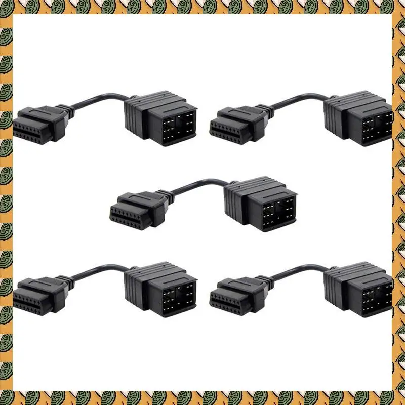 A77I 5X Auto OBD II Cavo Per Toyota 17Pin A 16Pin OBD 2 Femmina Connettore Diagnostico Per Toyota 17 Pin OBDII Adattatore