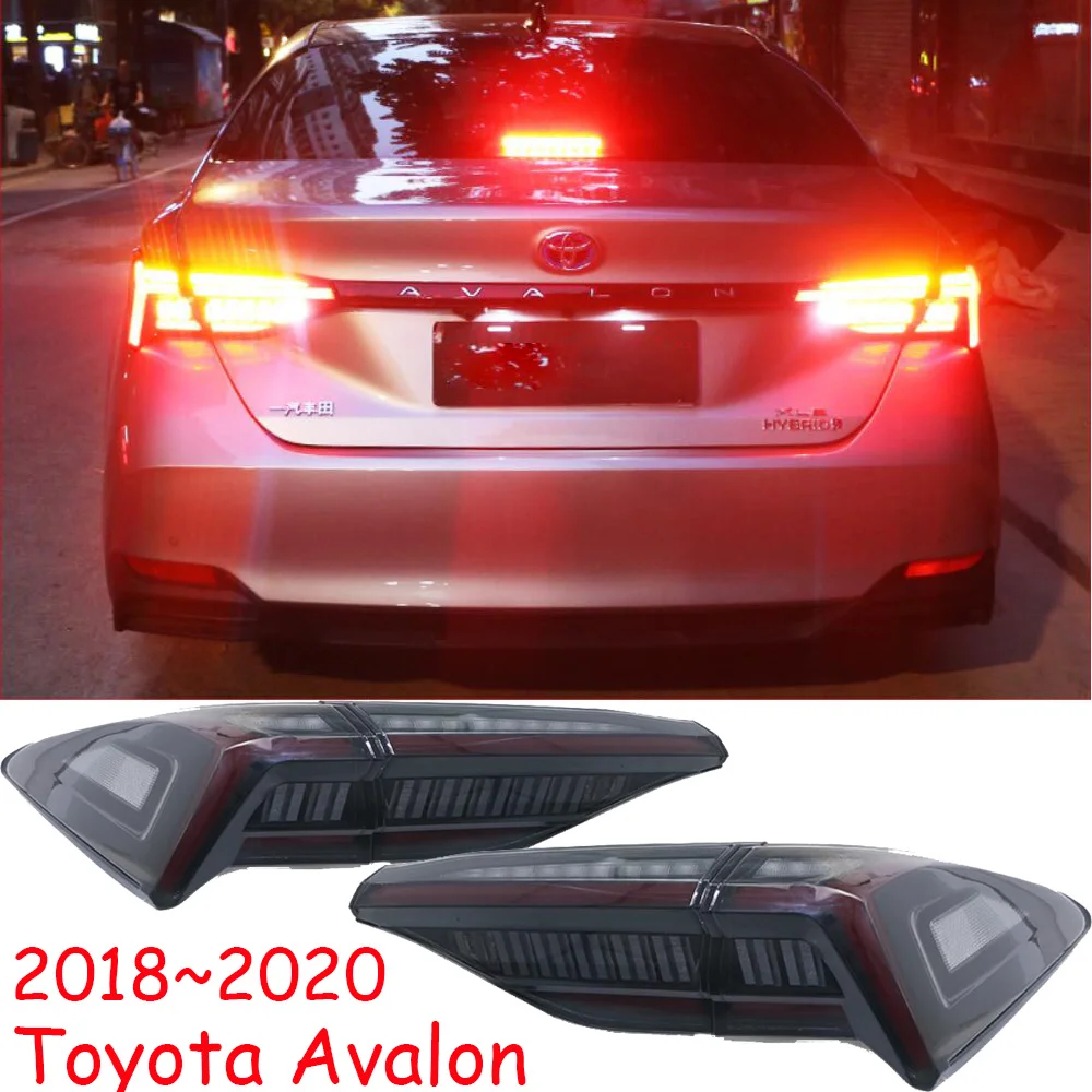 Dynamic car bumper tail light for Toyota Avalon taillight LED 2018~2020y car accessories Taillamp for Avalon rear light fog