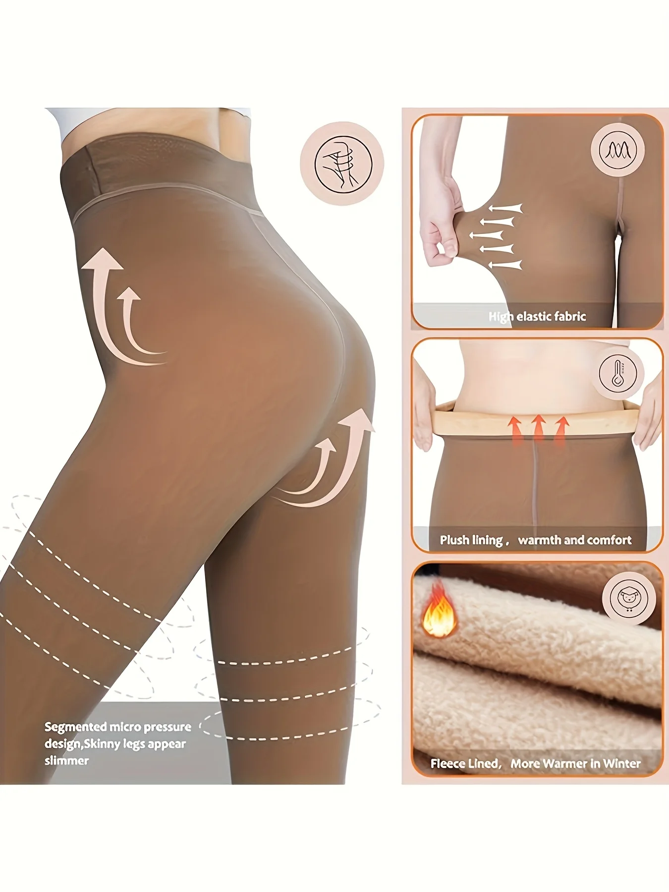 المرأة الشتاء الدافئة جوارب طويلة الصوف مبطن طماق سميكة لينة تمتد عالية الخصر الجوارب الخريف والشتاء المرأة الجوارب الطويلة