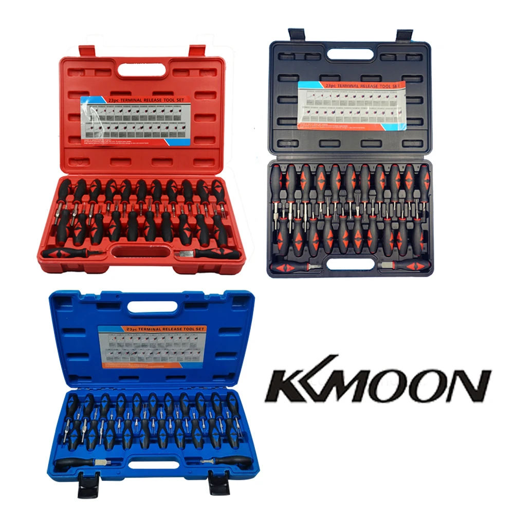 KKMOON 23pcs Professional Connector Release Electrical Terminal Removal Tool Kit Set Auto Repair Tools