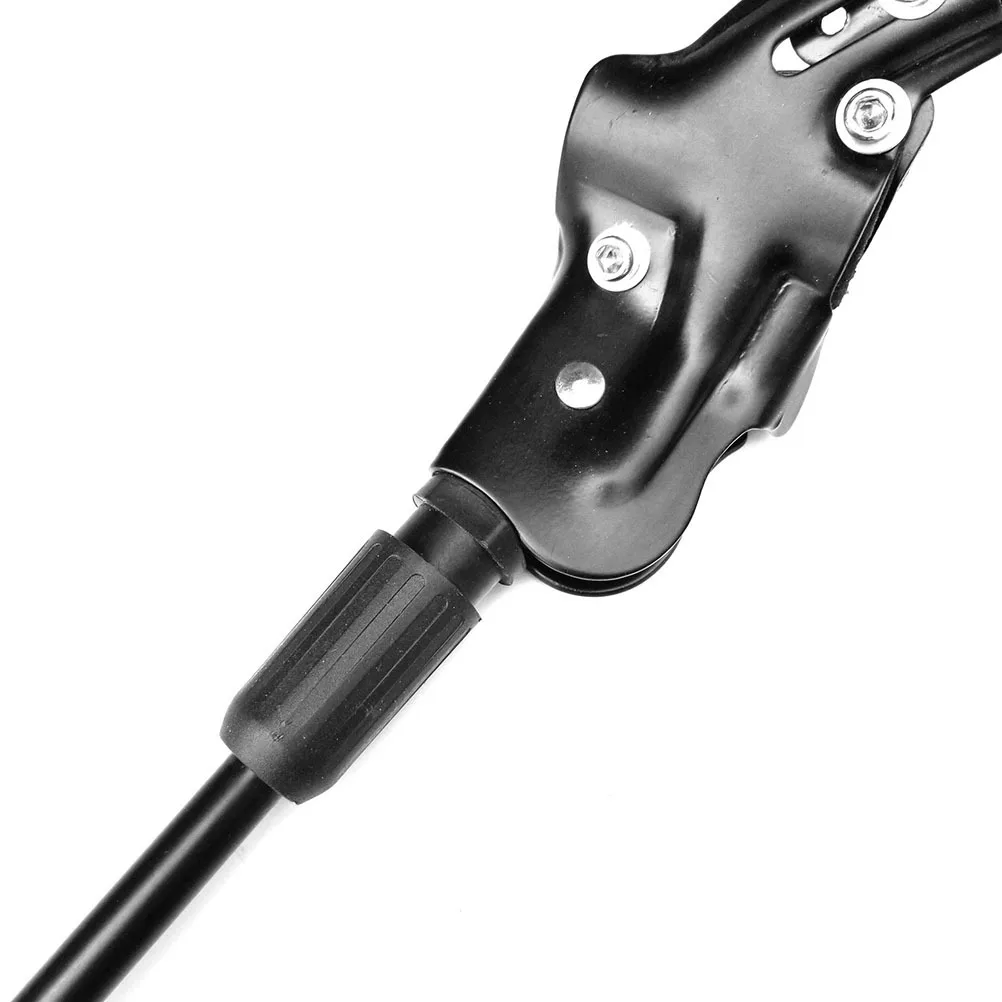 

Adjustable Foot Support Bike Kickstand Aluminum Alloy Steel Black for Mountain Road Bicycle Riding Supplies Bike Kickstand