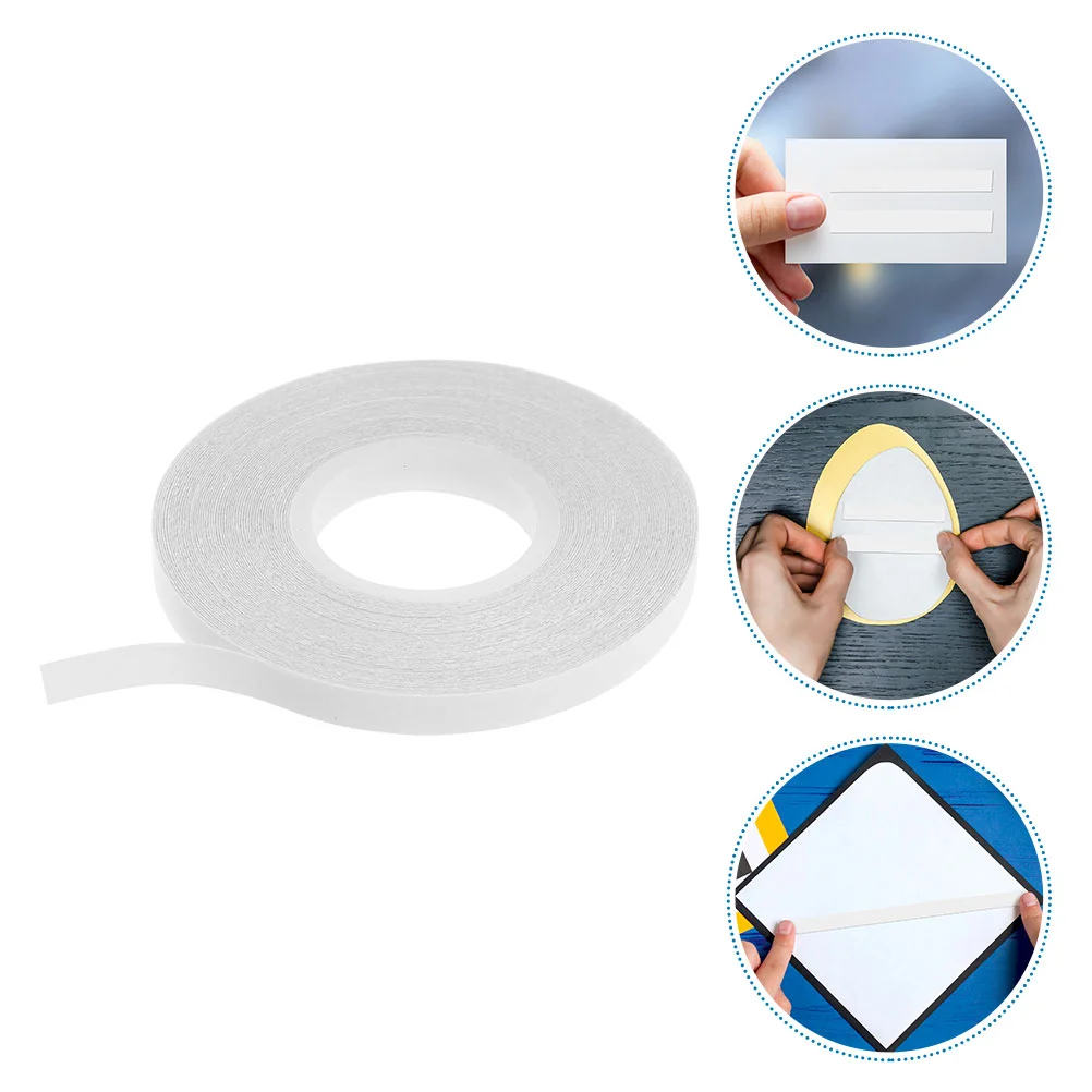 2 Pcs Water Soluble Double Sided Tape for Sewing Quilting Fabric Basting Adhesive Pva Banding Craft Applique Pocket