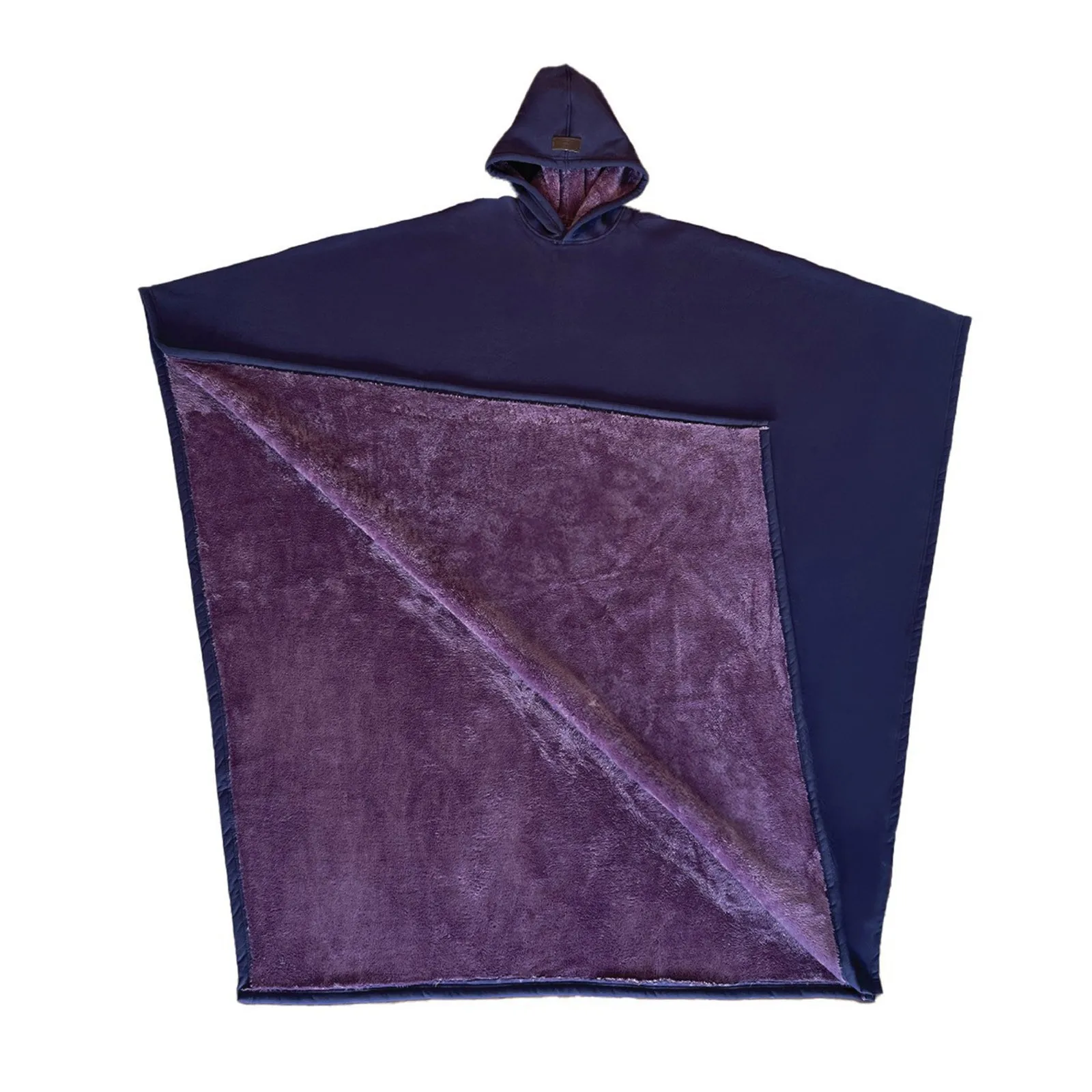 Oversized Unisex Cozy Weighted Poncho Hoodie