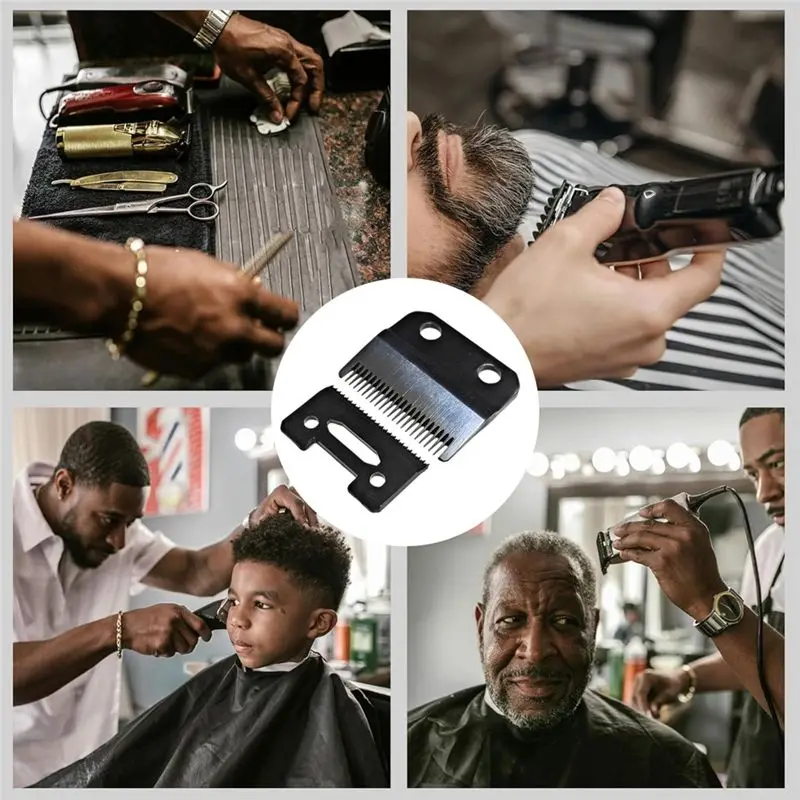 A38T-Professional Adjustable Clippers Blades For Wahl 8148 8504 Precision 2 Holes Adjustable Hair Clipper Parts Blade A