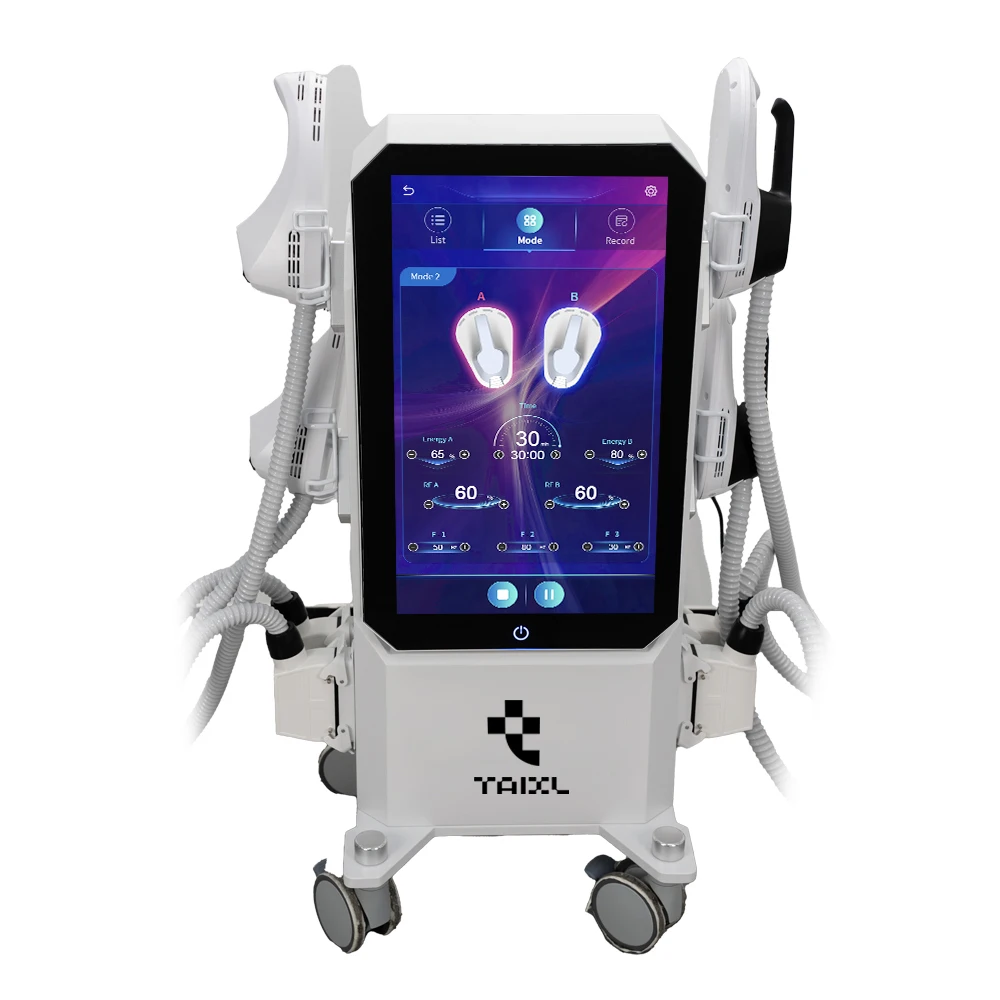 Multi-functional 6500W EMS RF Full Body Shaping Build Muscle machine Butt Lift Weight Loss Skin Tightening Non Invasive Device