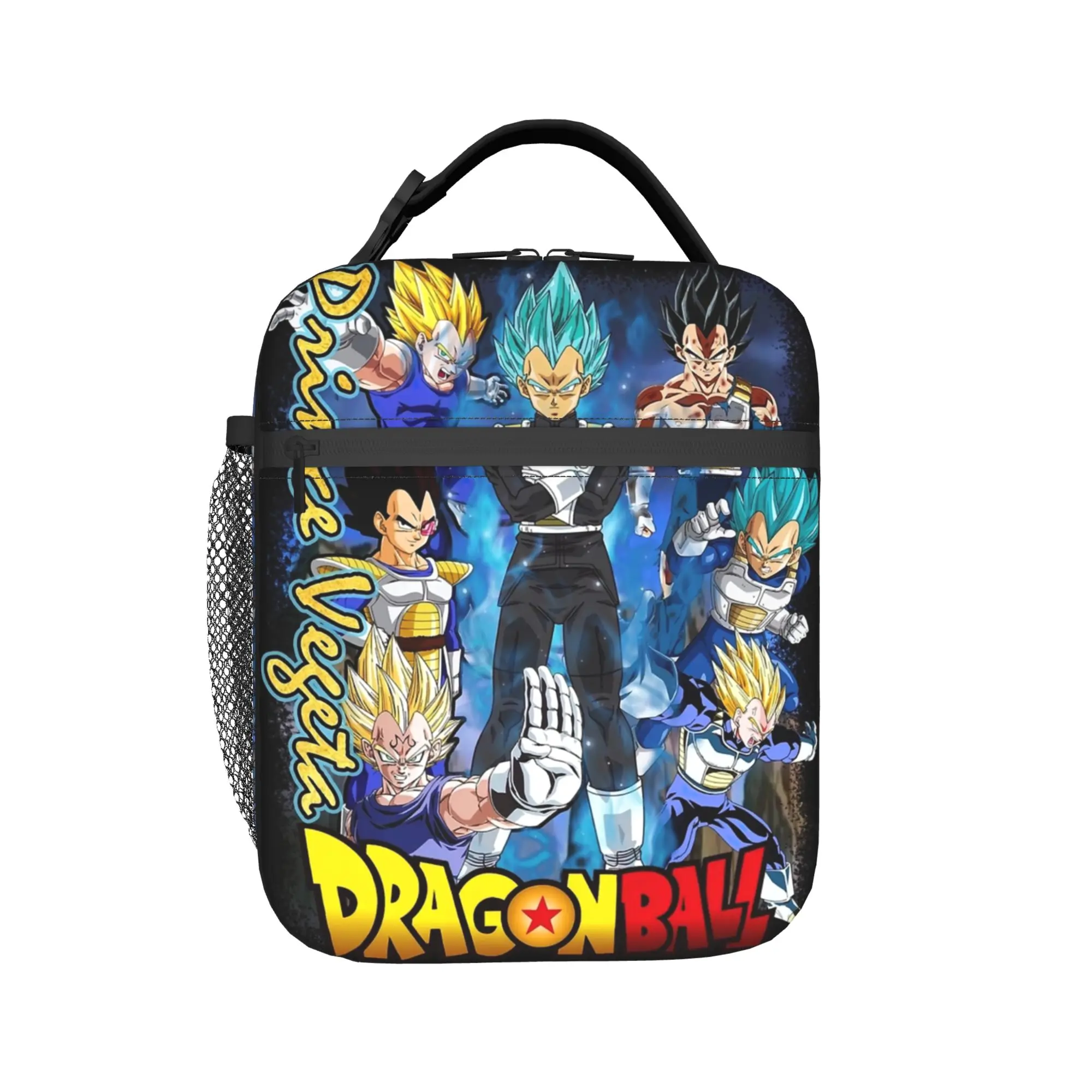 

D-Dragon-Ball-L DragonBalls Accessories Insulated Lunch Tote Bag For Travel Food Storage Bag Cooler Thermal Lunch Boxes