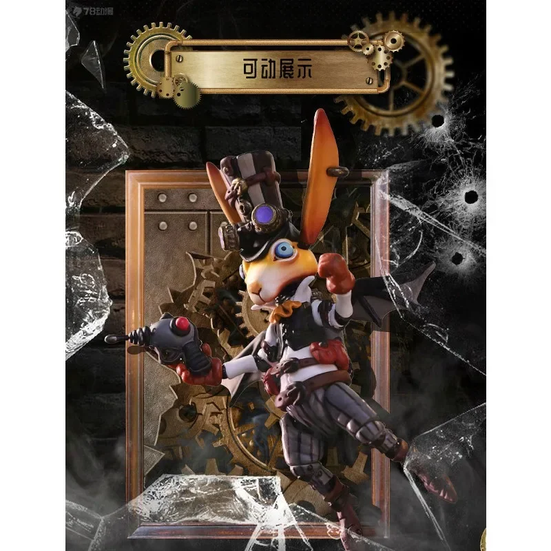 

Spot Supply 52TOYS Original MEGABOX Series Steampunk Rabbit Action Figure Assembly Model Toys Collectible Model Gifts for Boys