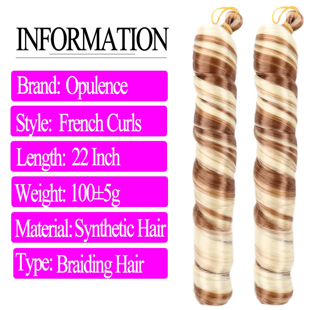 الاصطناعية موجة فضفاضة تجعيد الشعر الفرنسي تجديل وصلات شعر دوامة الضفيرة الضفائر ارتفاع درجة الحرارة أومبير قبل امتدت الكروشيه الشعر