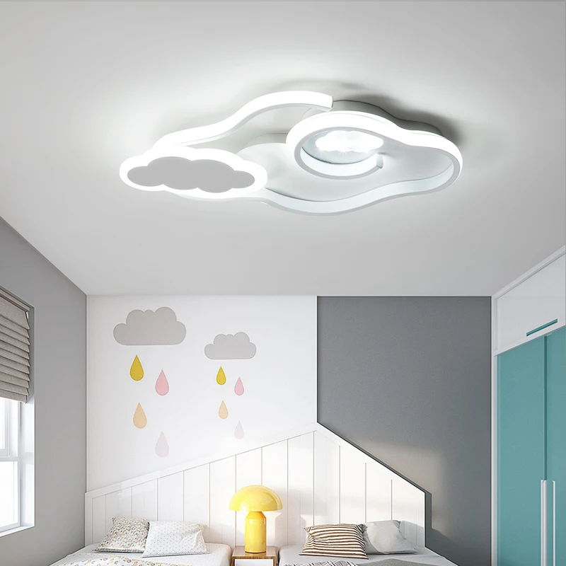 Imagem -04 - Modern Cloud Led Teto Luz Quarto Sala de Estar Lâmpada Criativo Personalizado Quarto de Criança Home Decor Novo