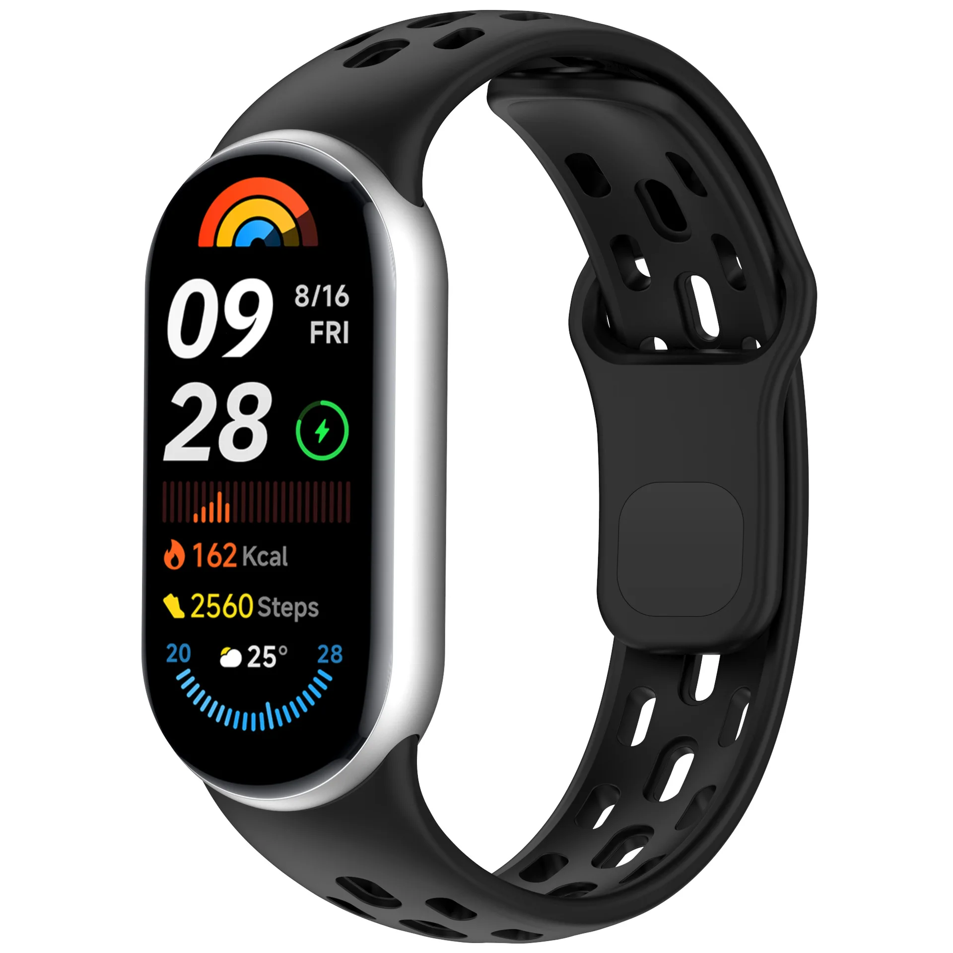 Силиконовый ремешок для Xiaomi Mi Band 10 9 8, спортивный резиновый браслет, ремешок для часов pulseira Correa Xiaomi Smart Band 8 9 10, аксессуары