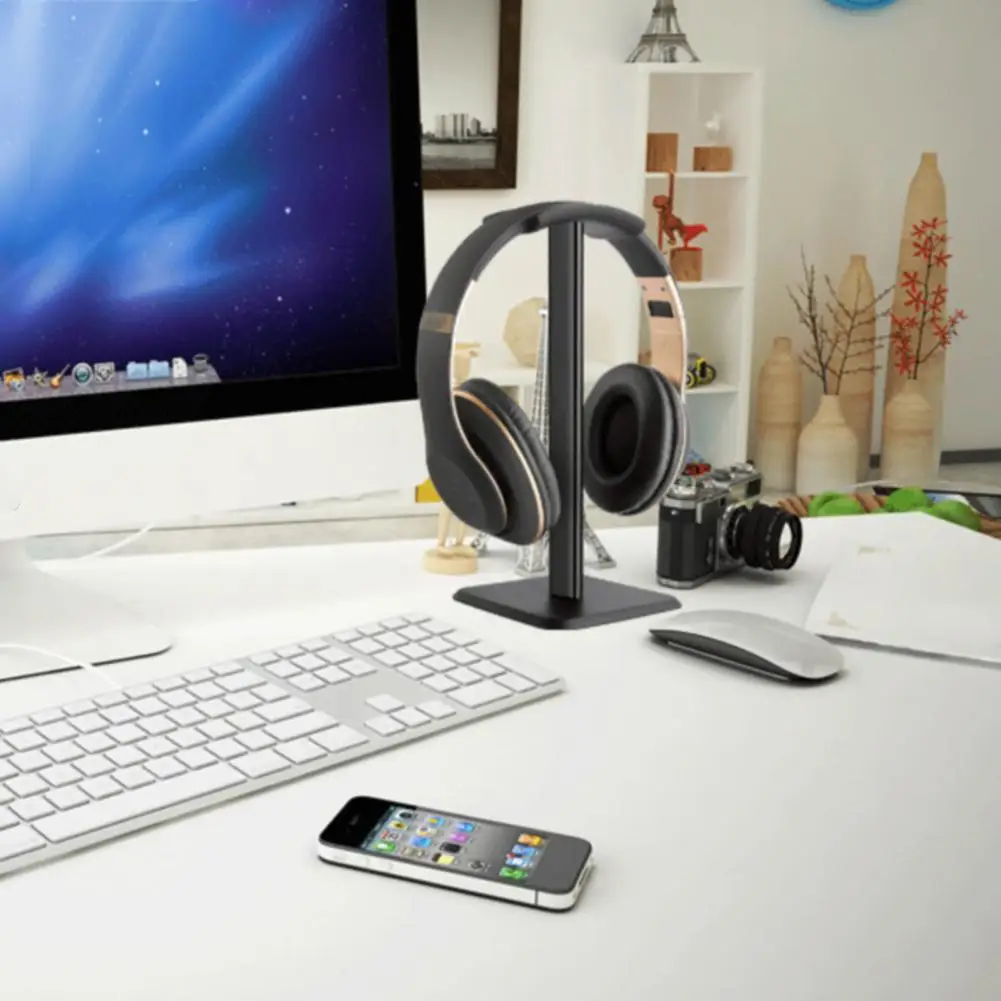 Z6 Kopfhörer Halter Tragbare Hohe Festigkeit Stabil Schreibtisch Montieren Computer Headset Stand für Büro