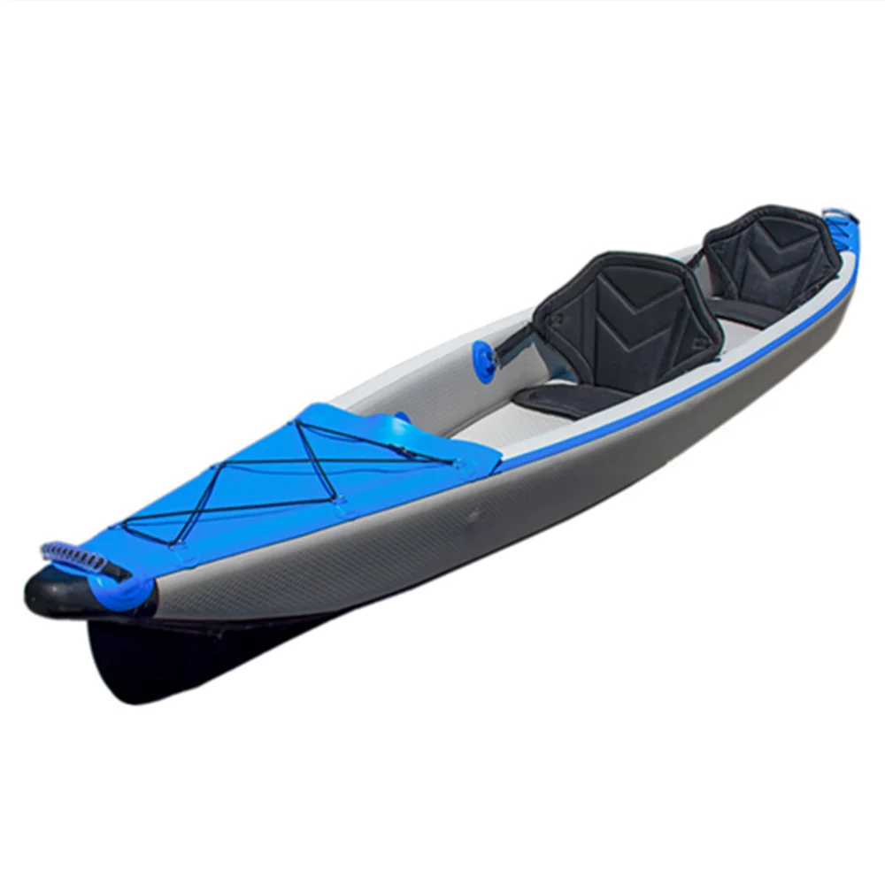 470cm Double Person High Quality Drop Stitch Inflatable Fishing Kayak