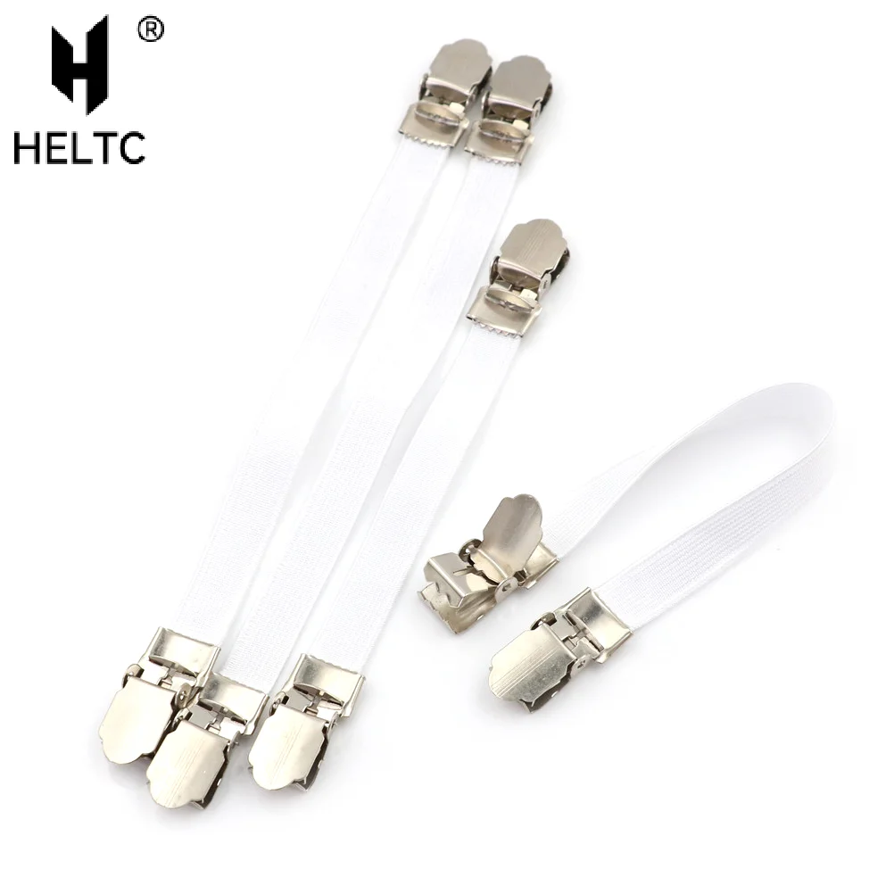 4pcs Elastic Bed Sheet Grippers Belt Fastener Non-Slip Strap Mattress Clip Fasteners Cover Blankets Grippers Organize Gadget