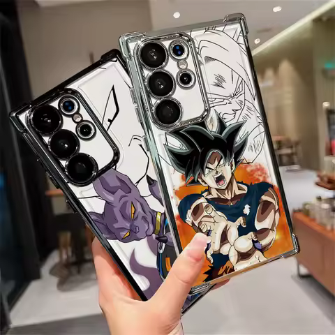 Dragon Ball Beerus Phone Case for Samsung Galaxy S22 Ultra S23 S25 Ultra S21FE s24fe S24 s24ultra S25 Plus S20 FE Soft Cover