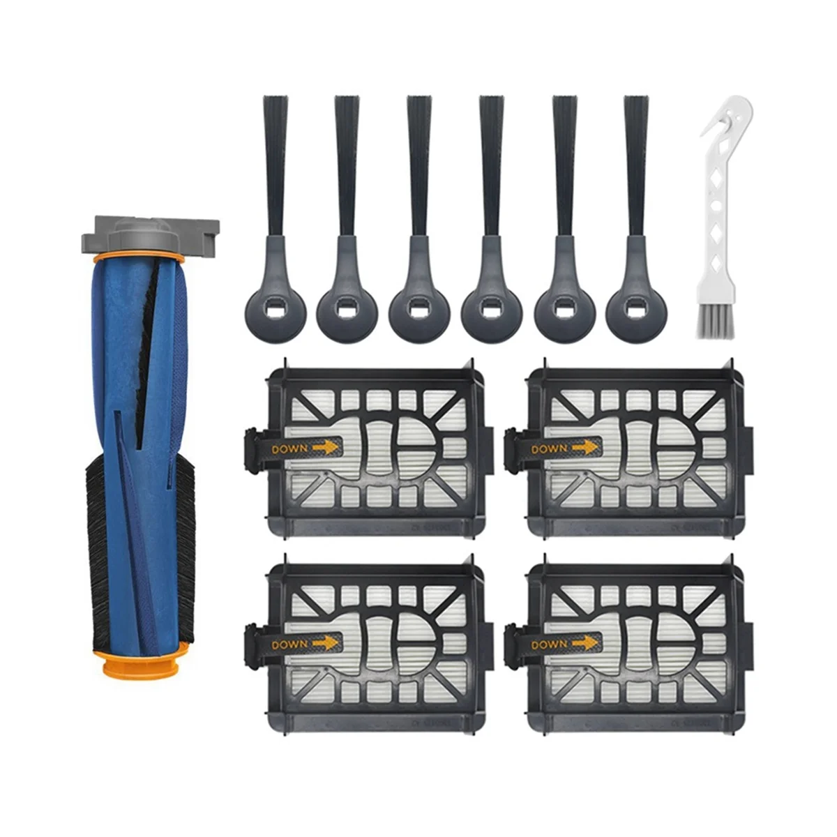 طقم مرشحات فرشاة الأسطوانة ، مجموعة اكسسوارات لمنظمة العفو الدولية ، AV2501S ، AV2501AE ، RV2502AE ، RV2520AOUS ، AV2510AOUS