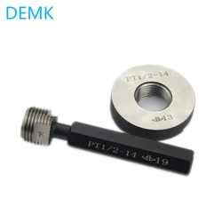 High precision JIS Thread Ring gauge PT pipe Thread Plug Gauge Precision External Screw Gage Fine,Pitch Thread Test Tool 1pcs