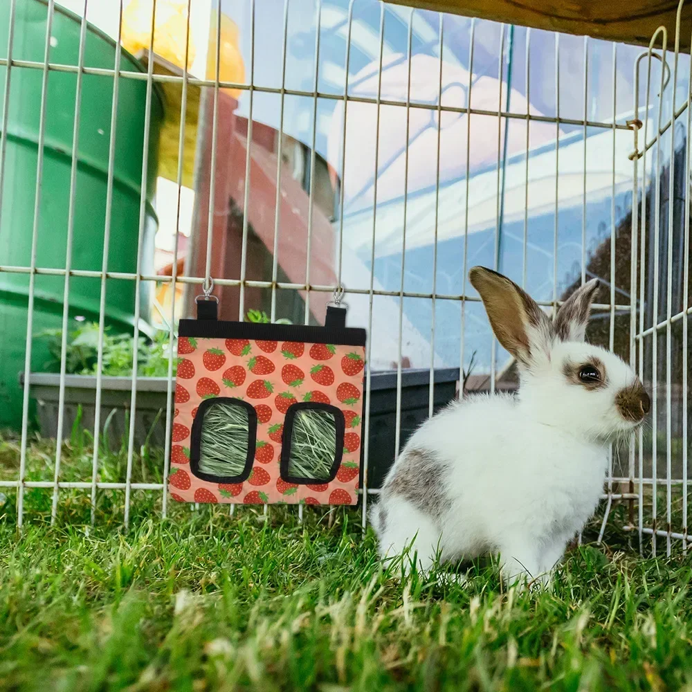 動物用ハンギングポーチ,自家製バッグ,フィーダーディスペンサー,ギニアピッグ用コンテナー,小型動物,ペット,バニーケージ用アクセサリー