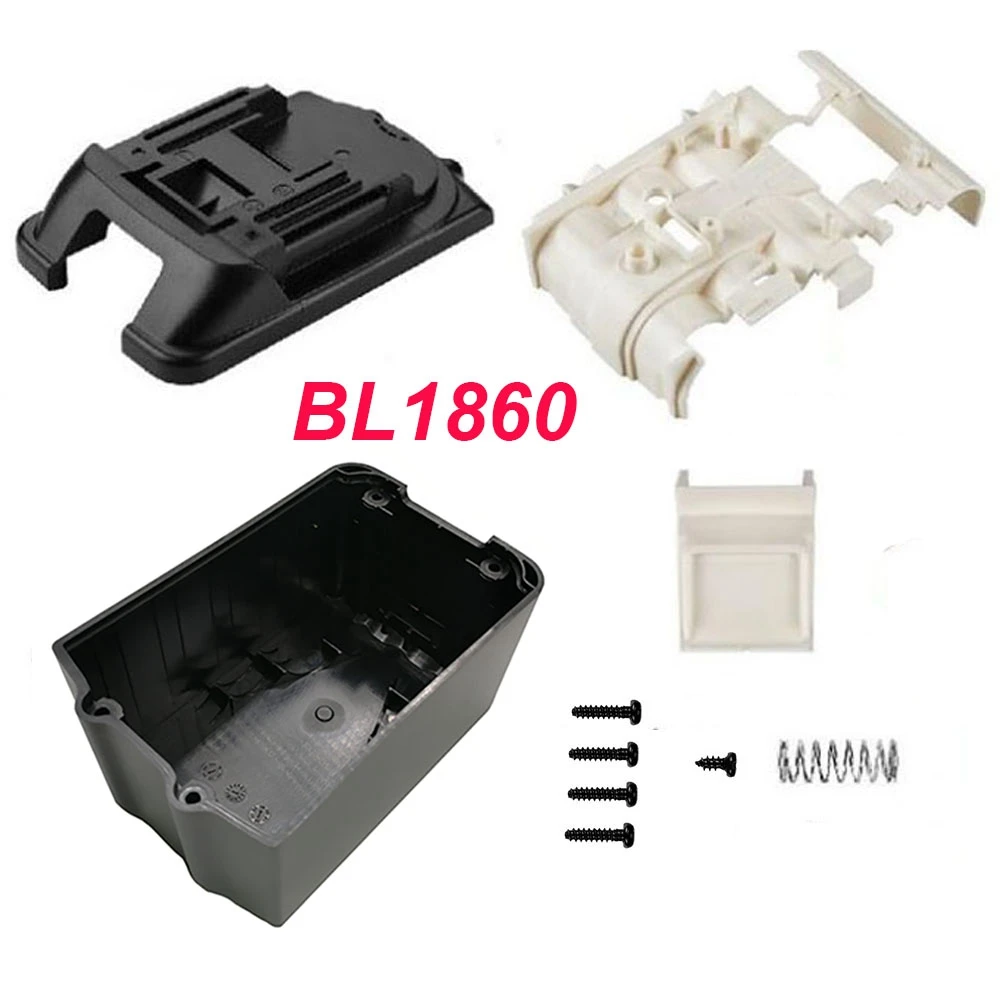 BL1860 Li-Ion Battery Case PCB Charging Protection Circuit Board Charger Box for MAKITA 18V BL1845 Shell No Label