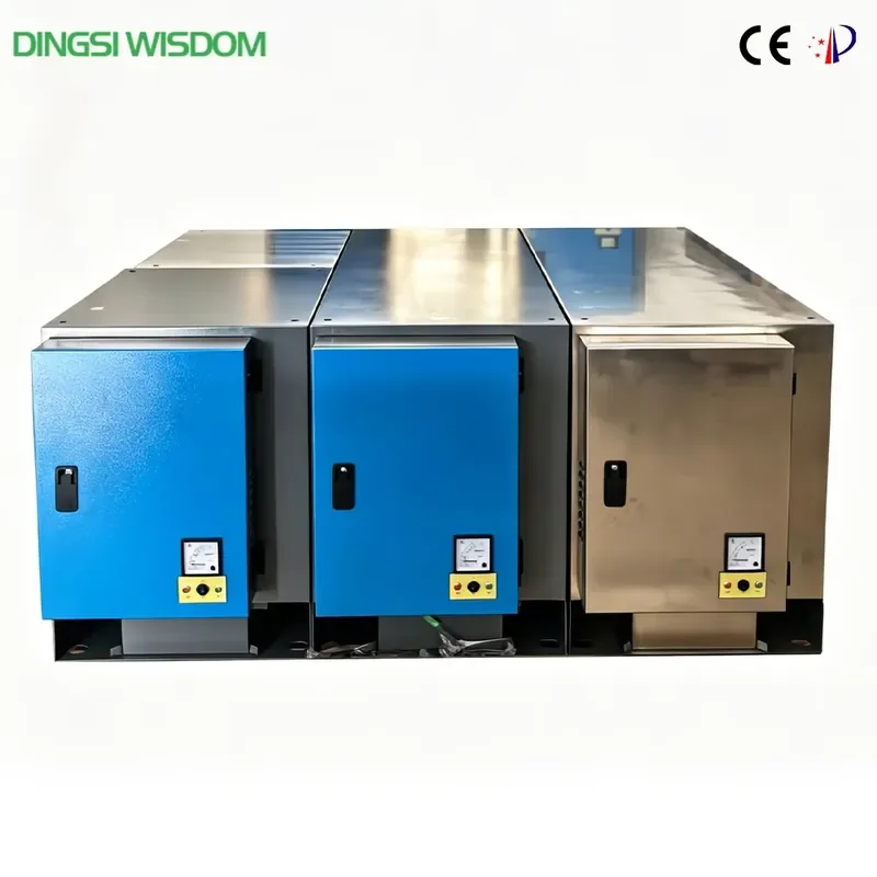 ESP Industry Electrostatic Precipitator Dust Extractor Ductless Filter Air Filter Coffee Roasting Machine 98% Purify
