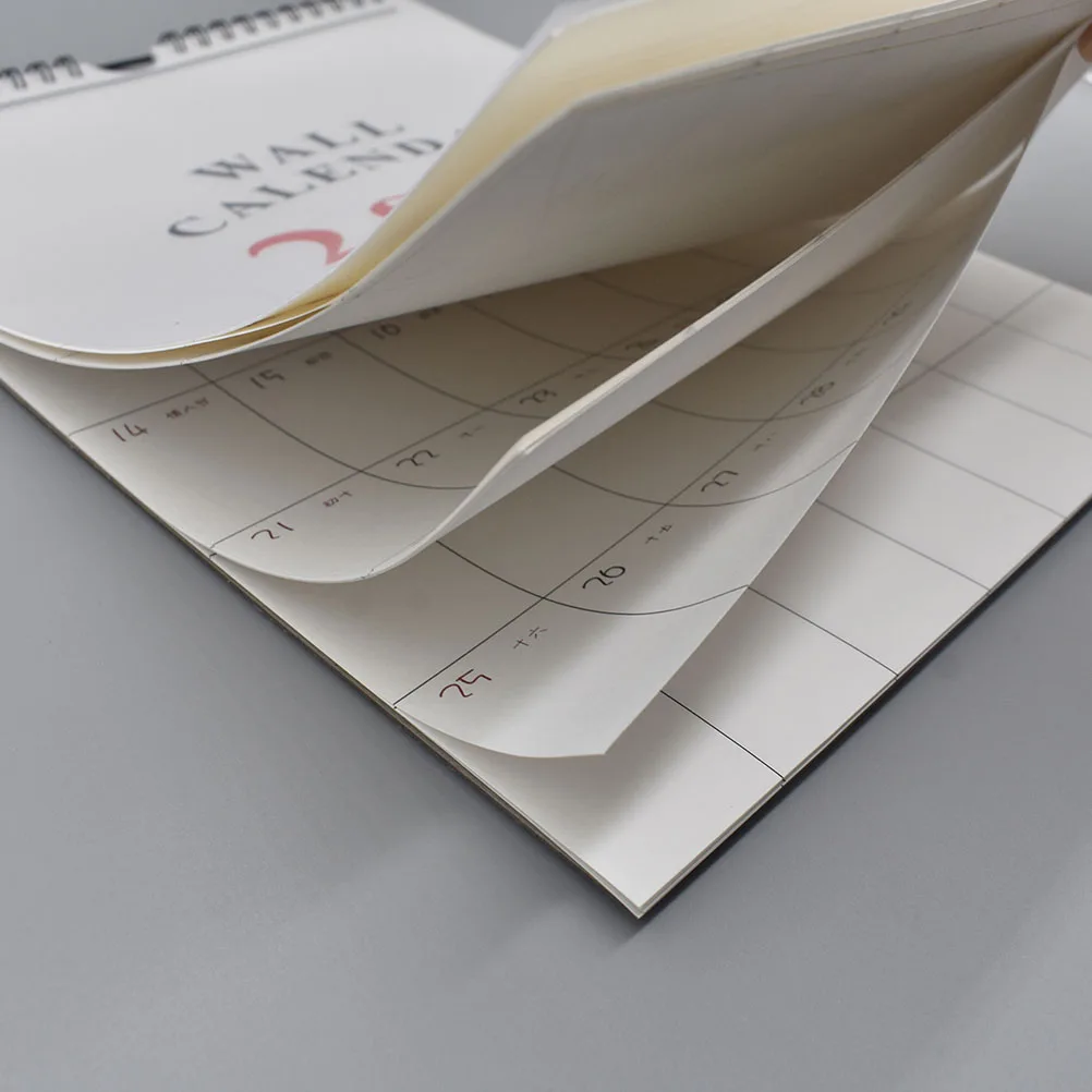 

2021-2022 Large Monthly Wall Calendar Lightweight Paper Transparent Film Easy Hang Home Office School Use Christmas Gift