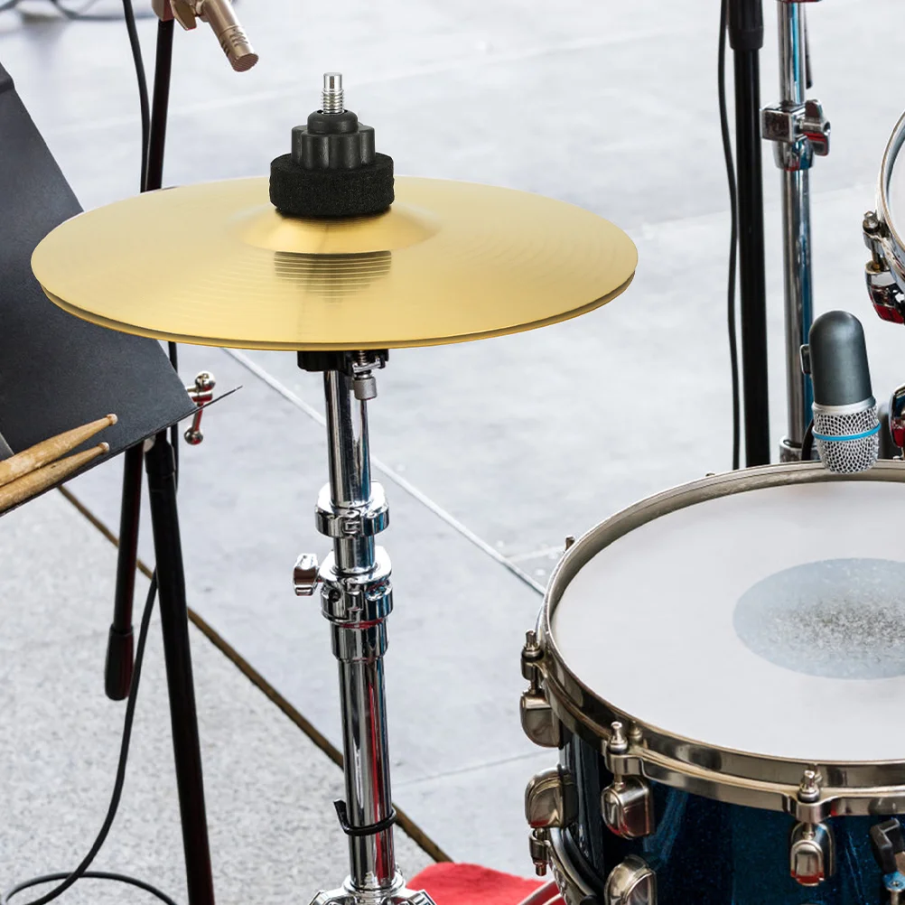 

2 Pcs Drum Cymbals Child Practice 2430X2430X020CM Brass Percussion Metal for Drums Crash