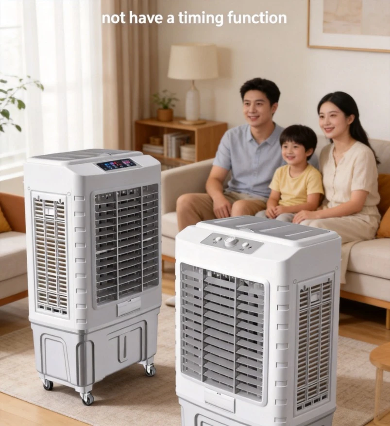 Portable Water Cooling Fan With Ice Box For Factory Office 220V Small Cold Air Cooler