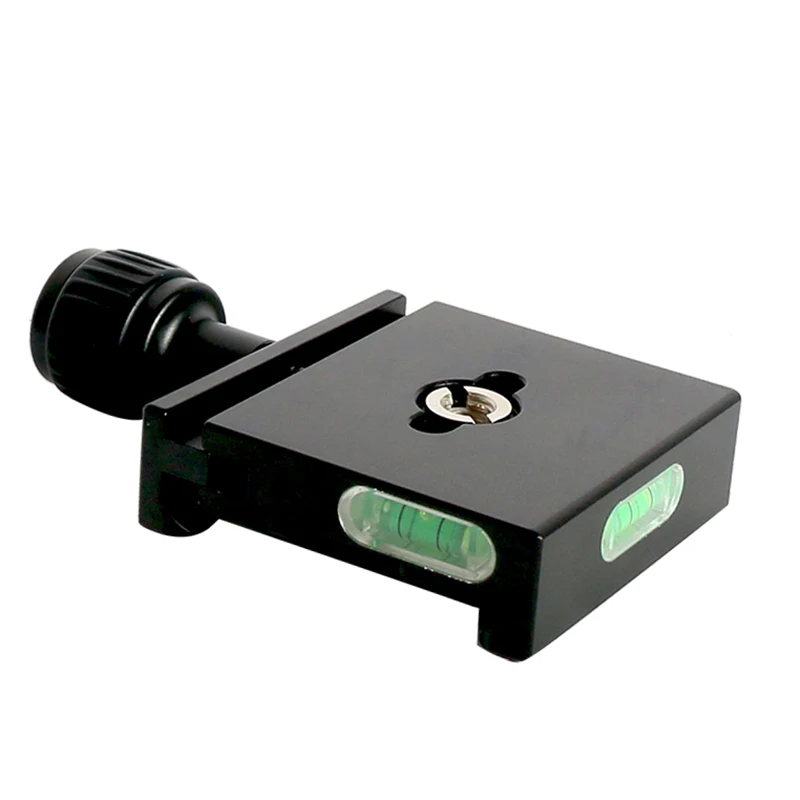 BEXIN QR-50S مربع المشبك لوحة محول مع Gradienter الإفراج السريع لوحة ل كرة ثلاثية رئيس Arca السويسري RRS Wimberley