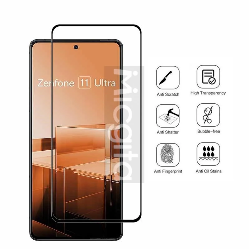 Full Glue Screen protector For ASUS Zenfone 11 Ultra Tempered Glass 6.78