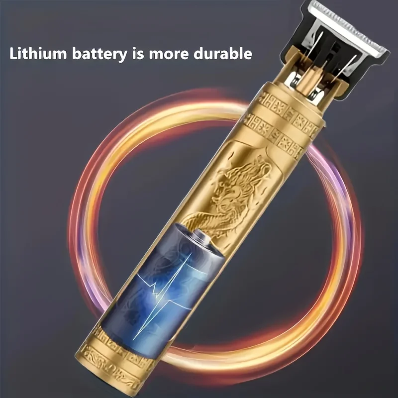 Cortadora de pelo recargable por USB, Afeitadora eléctrica profesional para Barbero, afeitadora de barba, regalos para hombres, regalo para el Día del Padre