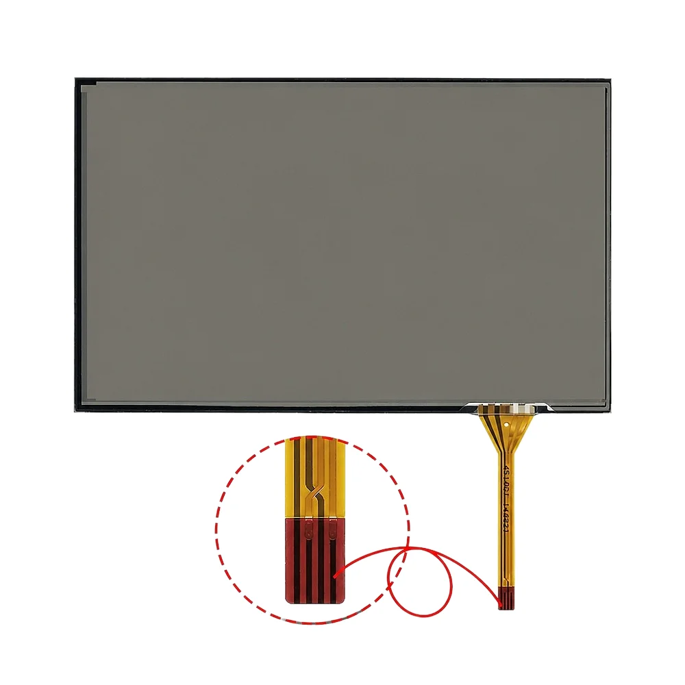 7 Inch Touch Screen 4Pins Digitizer For Hyundai Sonata Veloster LB070WV7 LMS700KF30
