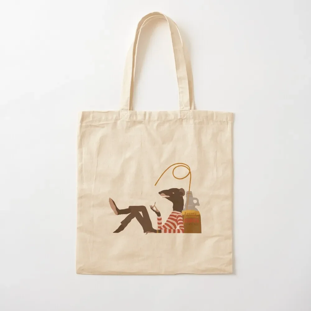 

funky rat Tote Bag Custom bag personalized tote university shopper bag