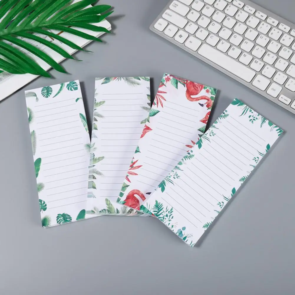 냉장고용 마그네틱 메모장, 잉크 방지, 귀여운 과일, 할 일 목록