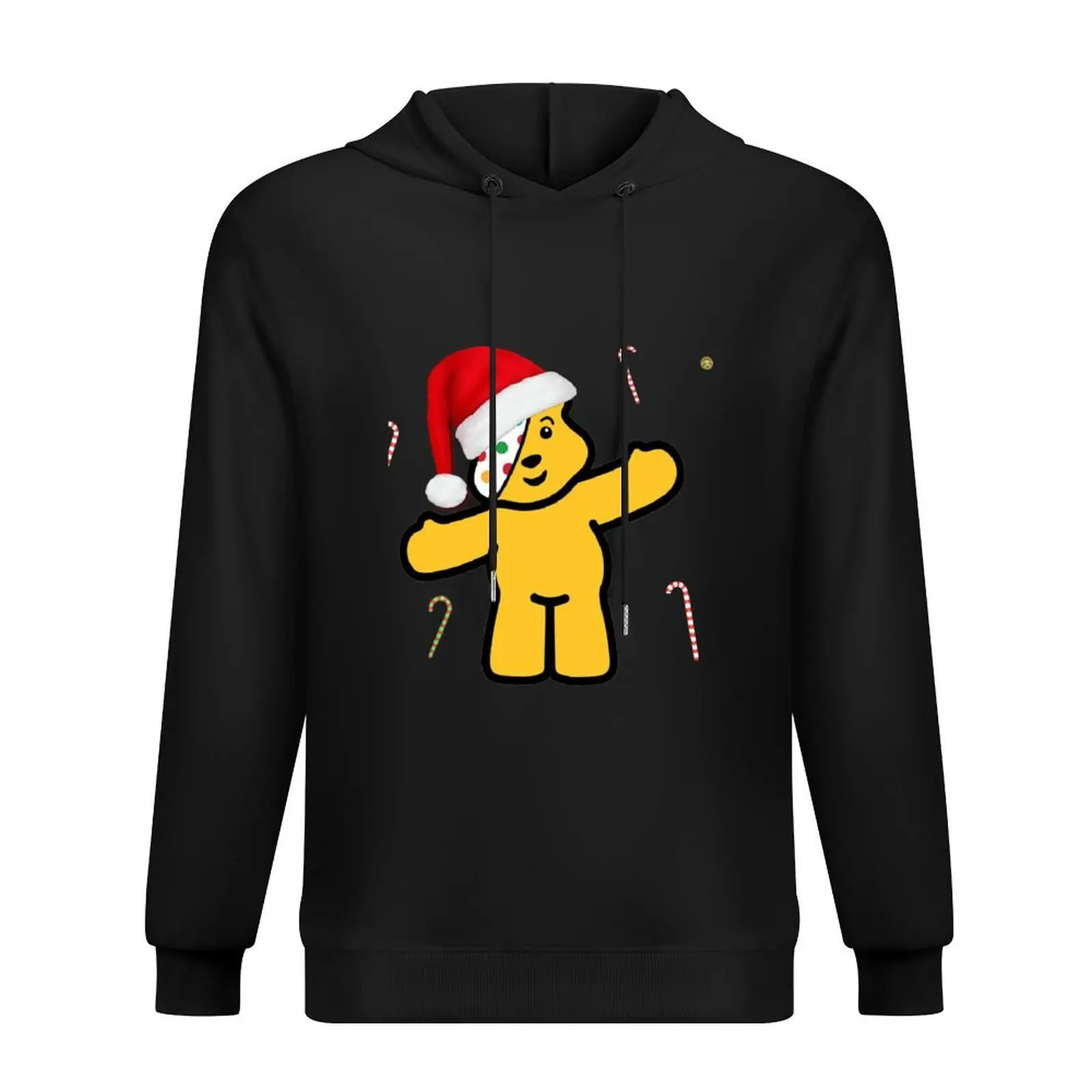 

pudsey, pudsey christmas, christmas, hat christmas, 2021, new year, stick, Hoodie korean autumn clothes new in hoodies