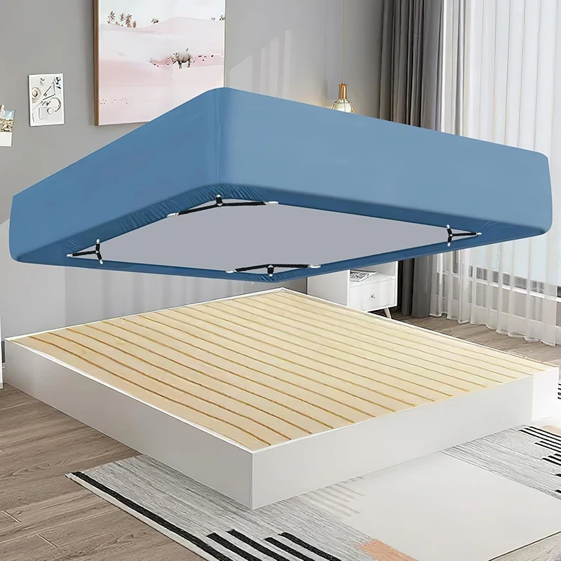 Non-Slip Sheet Fasteners - Adjustable Elastic Clips for Bedding, Tablecloth & Sofa Covers, Secure Hold Grips beds bed frame