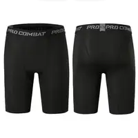 Leggings de sport pour hommes, collants de Compression élastiques, séchage rapide, pantalons de Fitness, de course, d'entraînement, extensibles 4