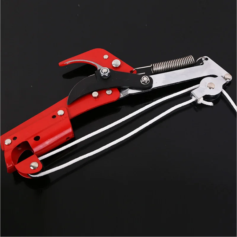 High Altitude Two Wheels Pruning Scissors Tree Pruner Branches Cutter Garden Shears Saw Fruit Pick Cutting Tools Without Rod