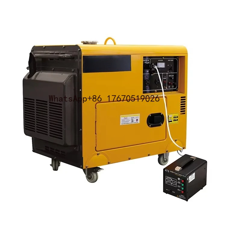 Hot Sale Super Silent Generator 10kw Generator Water Cooling 10kva Soundproof Water Cooled Generators 20kva 16kw