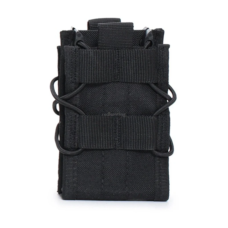 5.56 7.62 podwójna kieszeń na magazynki 1000D nylonowa kabura na magazynki Molle Outdoor Hunting Airsoft etui na akcesoria do M4