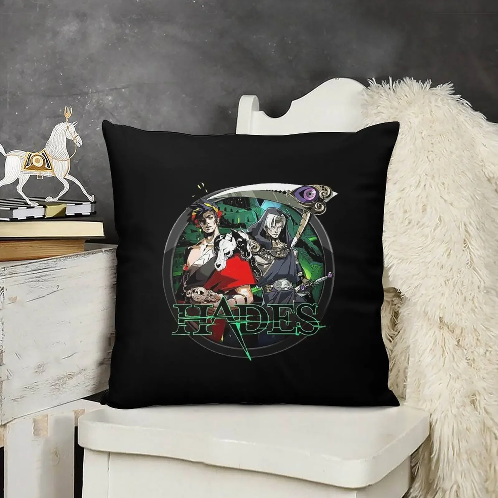 

Zagreus Thanatos Throw Pillow Decorative pillow case Pillowcases pillow