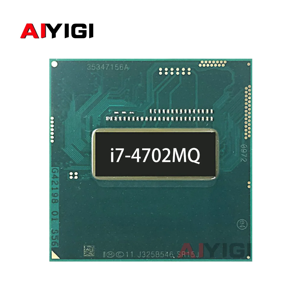 Core I7-4702MQ SR15J 2.2GHz Quad-Core Eight-Thread I7 4702MQ Notebook CPU Laptop Processor 6M 37W Socket G3 / rPGA946B